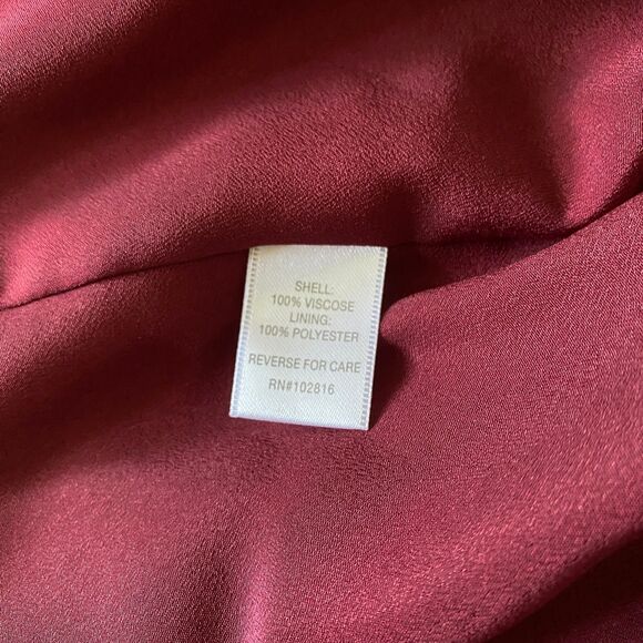 Garnet Hill V Neck Dropwaist Boho Style Cap Sleeve Summer Day Printed Dress Sz 4 - Picture 14 of 14